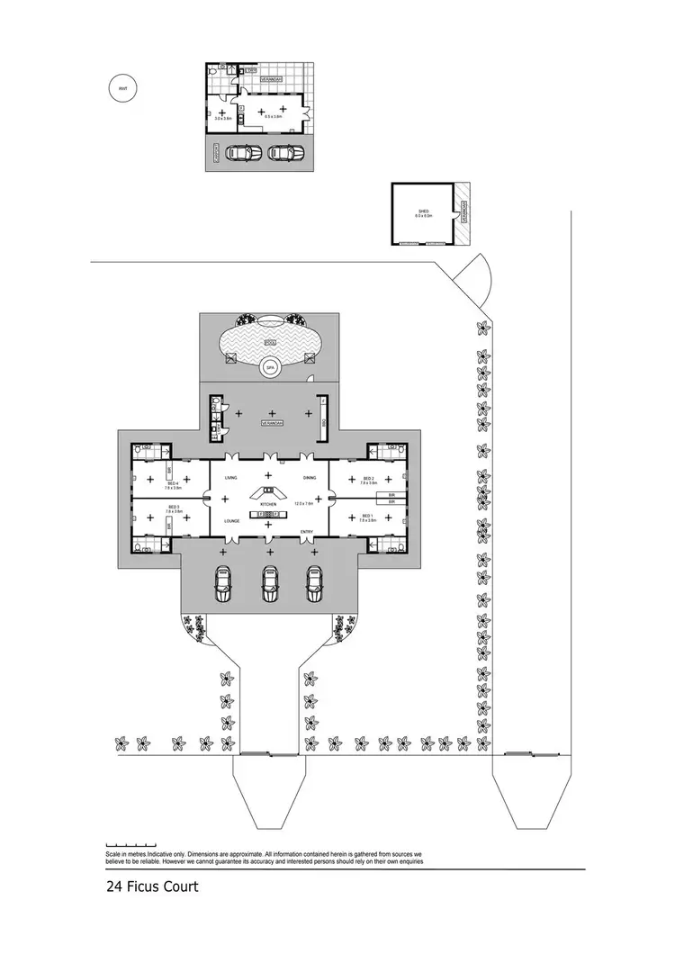 Floorplan of Homely house listing, 24 Ficus Court, Virginia NT 834