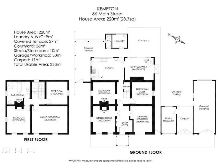Floorplan of Homely house listing, 86 Main Street, Kempton TAS 7030