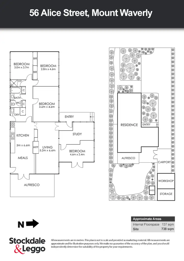Floorplan of Homely house listing, 56 Alice Street, Mount Waverley VIC 3149