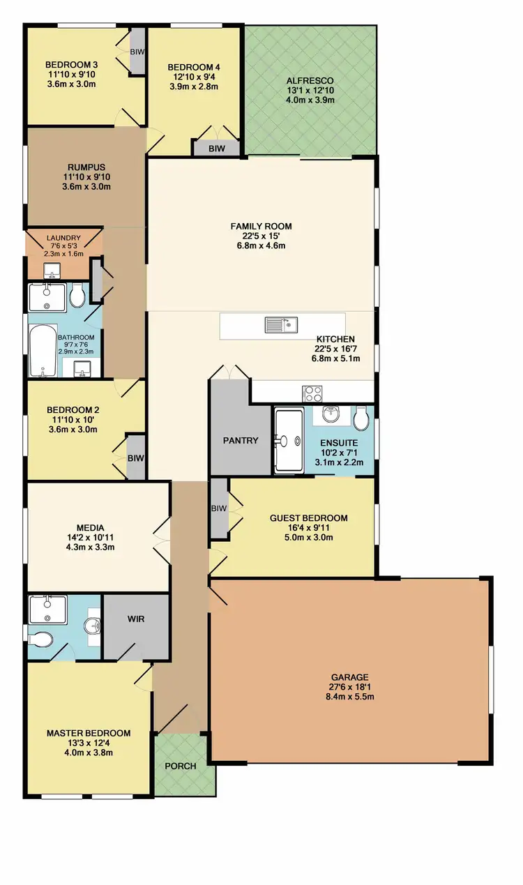 Floorplan of Homely house listing, 5 Womack Close, Berry NSW 2535
