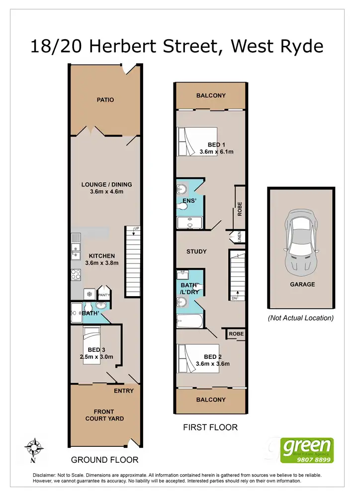 Floorplan of Homely apartment listing, 18/20 Herbert Street, West Ryde NSW 2114