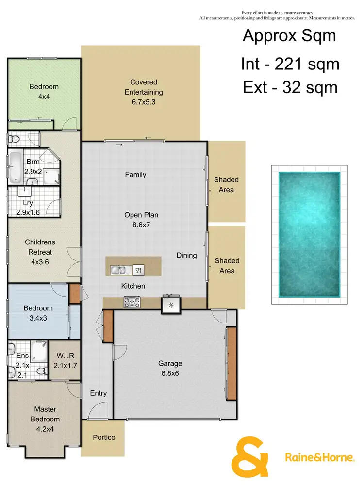 Floorplan of Homely house listing, 6 Stately Crescent, Narangba QLD 4504