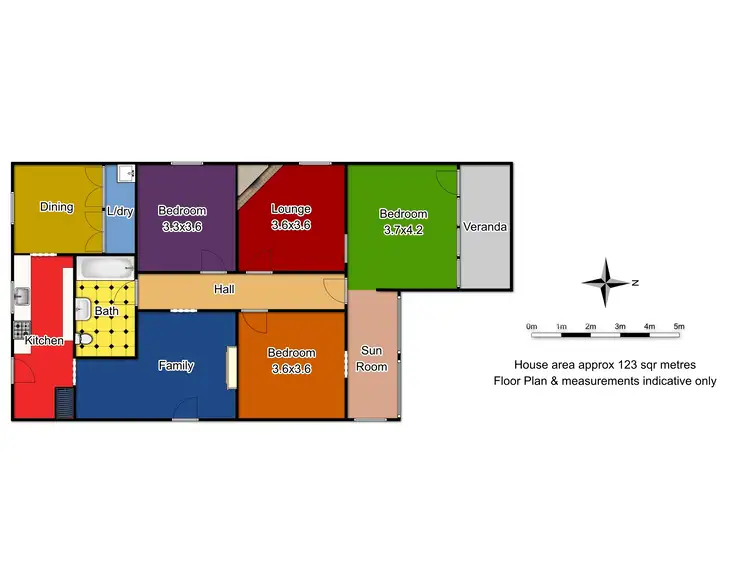 Floorplan of Homely house listing, 216 Byng Street, Orange NSW 2800