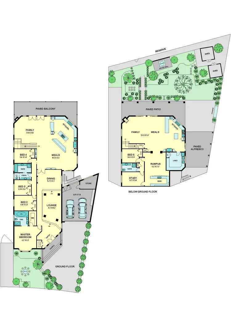 Floorplan of Homely house listing, 23 Dorset Drive, Greenvale VIC 3059