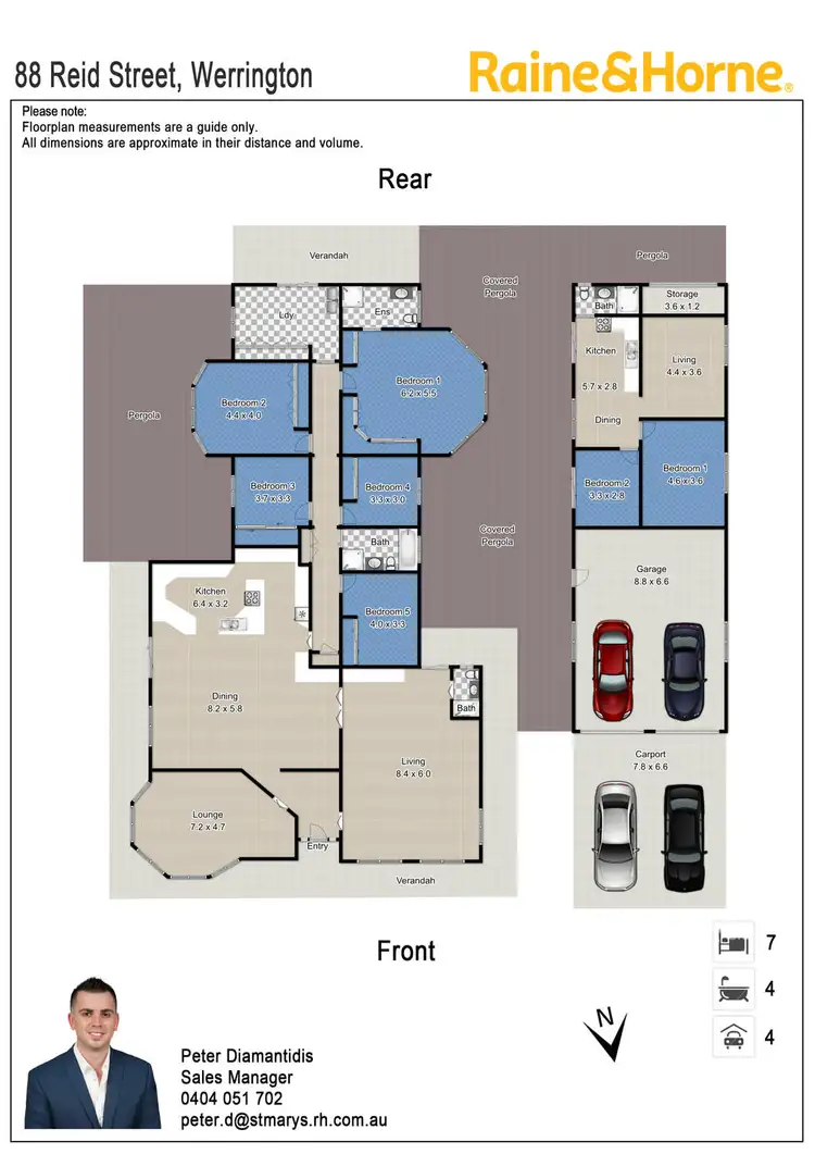 Floorplan of Homely house listing, 88 REID STREET, Werrington NSW 2747