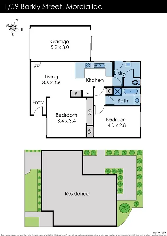 Floorplan of Homely house listing, 1/59 Barkly Street, Mordialloc VIC 3195