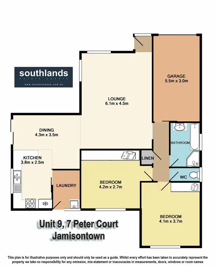 Floorplan of Homely villa listing, 9/7 Peter Court, Jamisontown NSW 2750