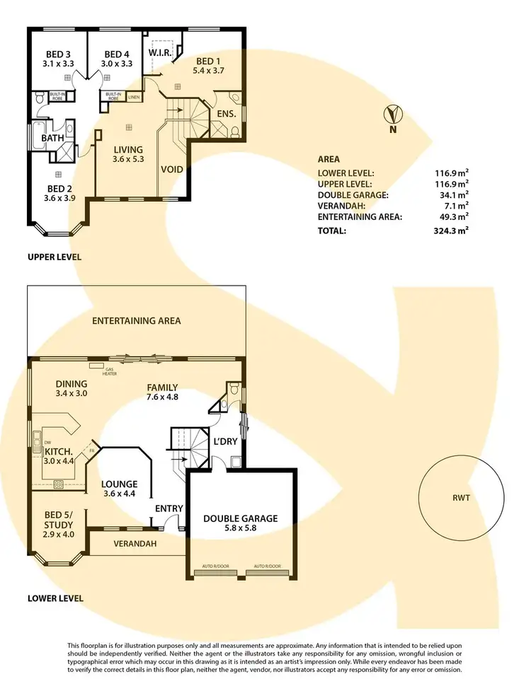 Floorplan of Homely house listing, 252 Beasley Road, Oakbank SA 5243