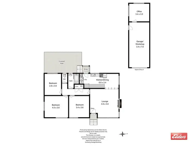 Floorplan of Homely house listing, 13 Raglan Street, Somerset TAS 7322