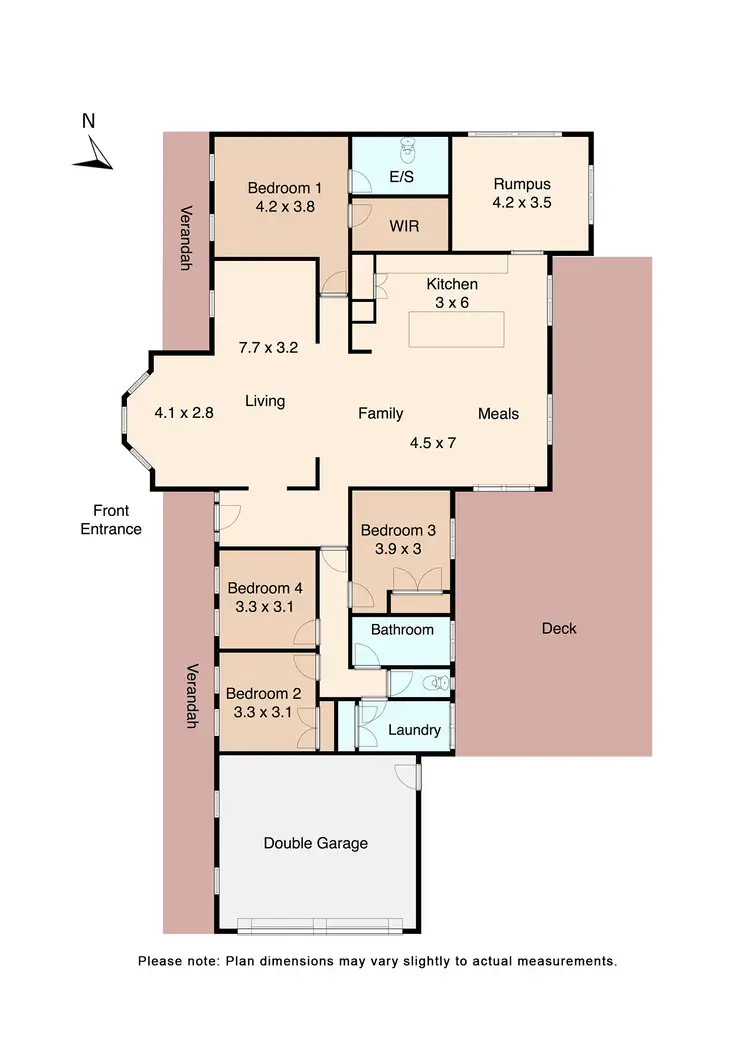 Floorplan of Homely house listing, 11 Glynwood Grove, Enfield VIC 3352