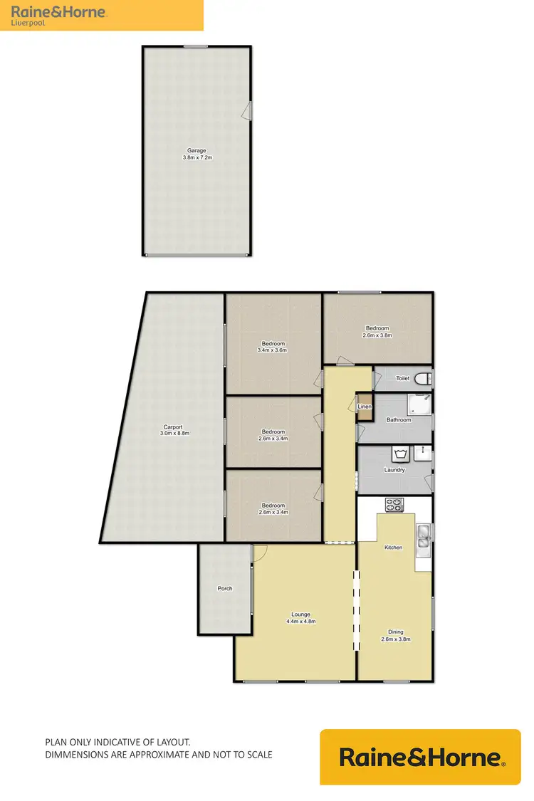 Floorplan of Homely house listing, 6 Jagungal Place, Heckenberg NSW 2168