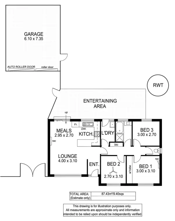 Floorplan of Homely house listing, 22 Horn Drive, Happy Valley SA 5159