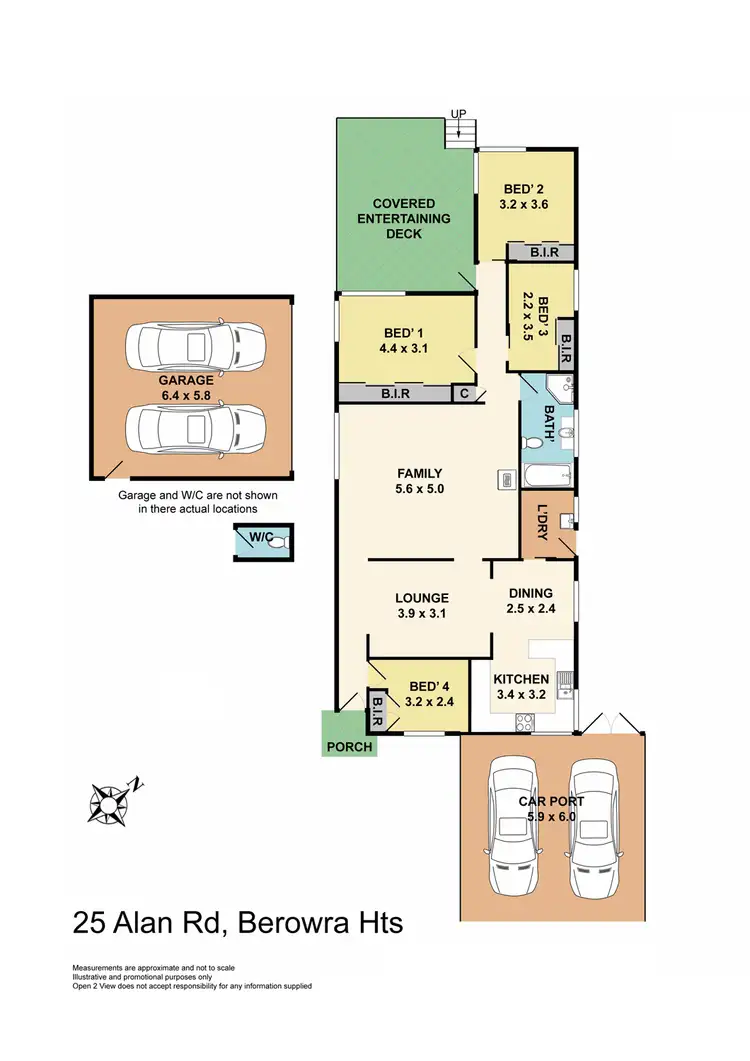 Floorplan of Homely house listing, 25 Alan Road, Berowra Heights NSW 2082