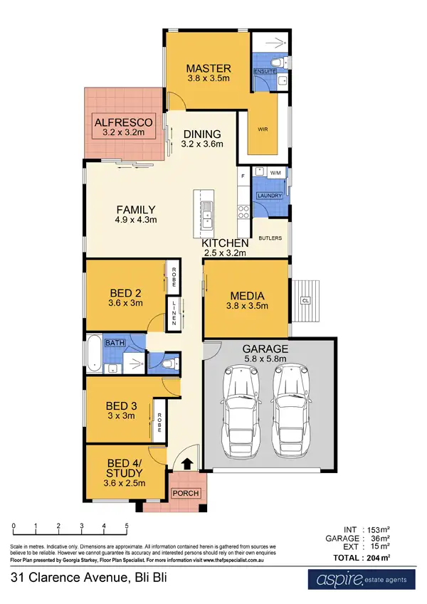 Floorplan of Homely house listing, 31 Clarence Avenue, Bli Bli QLD 4560
