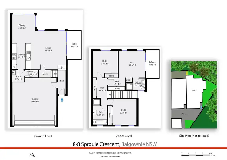 Floorplan of Homely house listing, 8/8 Sproule Crescent, Balgownie NSW 2519