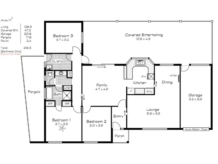 Floorplan of Homely house listing, 8 Galpin Avenue, Victor Harbor SA 5211