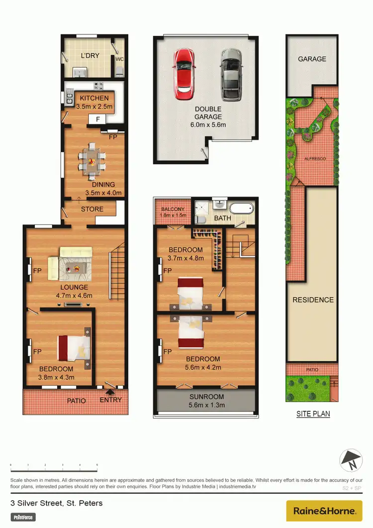 Floorplan of Homely house listing, 3 Silver Street, St Peters NSW 2044