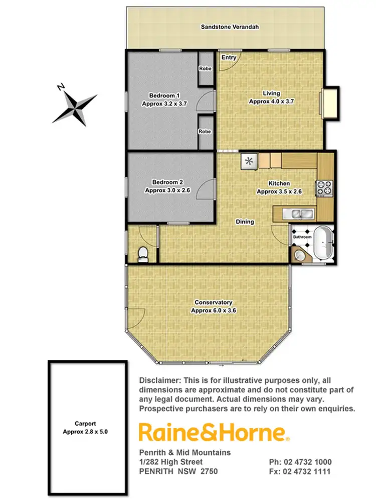 Floorplan of Homely house listing, 122 Lennox Street, Richmond NSW 2753