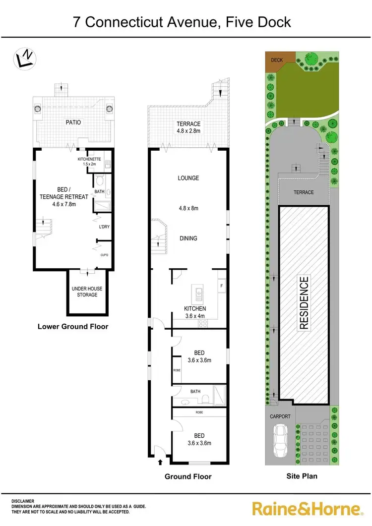 Floorplan of Homely house listing, 7 Connecticut Ave, Five Dock NSW 2046