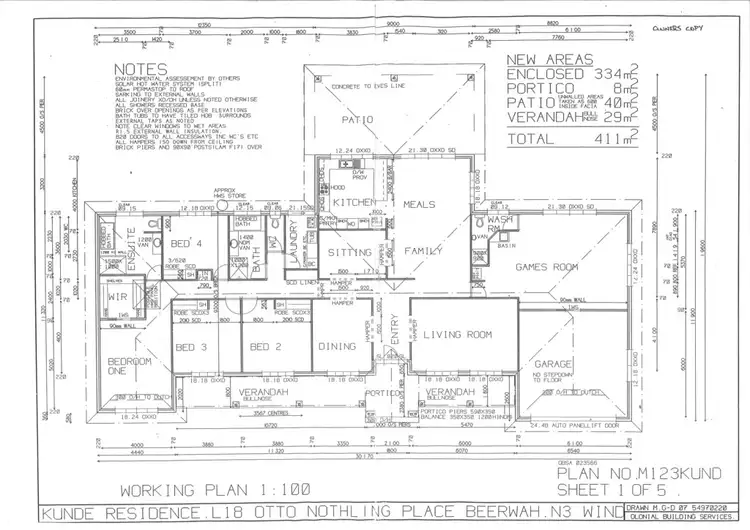 Floorplan of Homely house listing, 18 Otto Nothling Parade, Beerwah QLD 4519