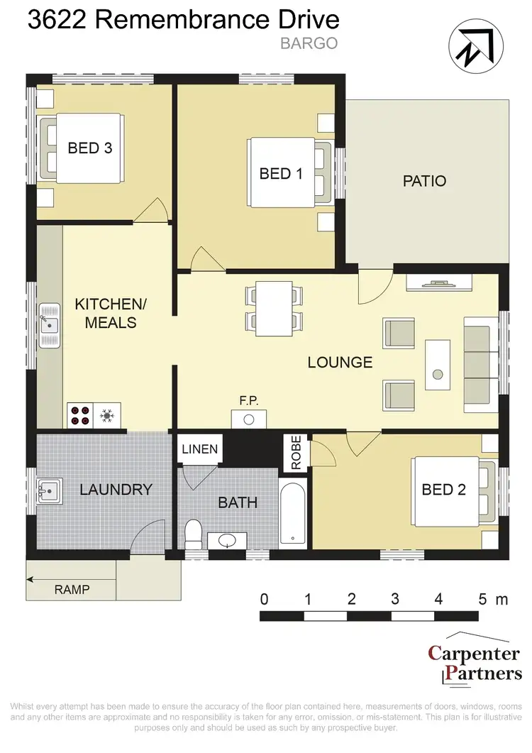 Floorplan of Homely house listing, 3622 Remembrance Drive, Bargo NSW 2574