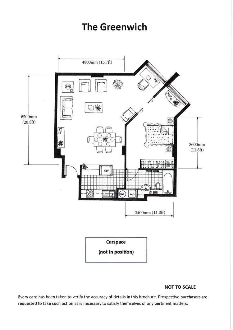Floorplan of Homely apartment listing, 723/181 Exhibition Street, Melbourne VIC 3000