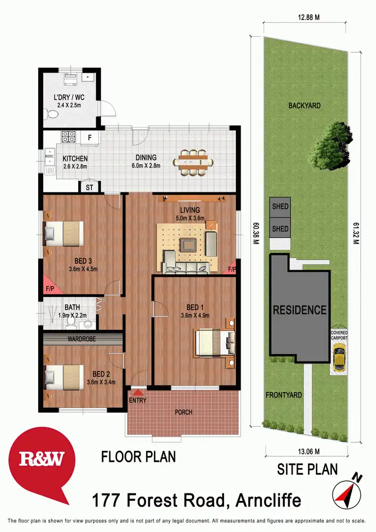 Floorplan of Homely house listing, 177 Forest Road, Arncliffe NSW 2205