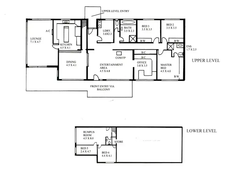 Floorplan of Homely house listing, 44 Boundary Road, Boston SA 5607