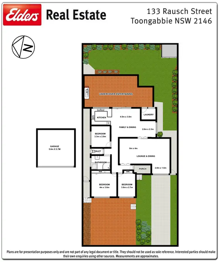 Floorplan of Homely house listing, 133 Rausch Street, Toongabbie NSW 2146