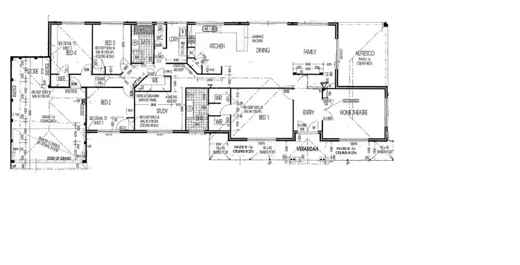 Floorplan of Homely house listing, 30 Glenview Way, Southern River WA 6110