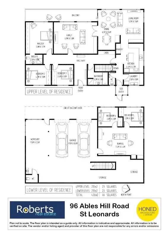 Floorplan of Homely house listing, 96 Abels Hill Road, St Leonards TAS 7250