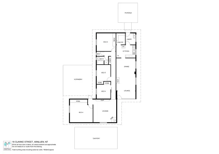 Floorplan of Homely house listing, 18 Clarke St, Araluen NT 870