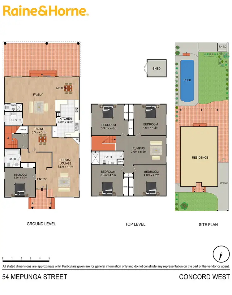 Floorplan of Homely house listing, 54 Mepunga Street, Concord West NSW 2138