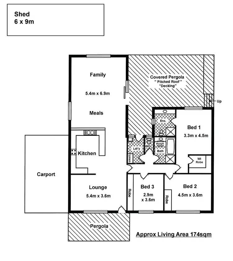 Floorplan of Homely house listing, 87 Lyndoch Road, Gawler East SA 5118