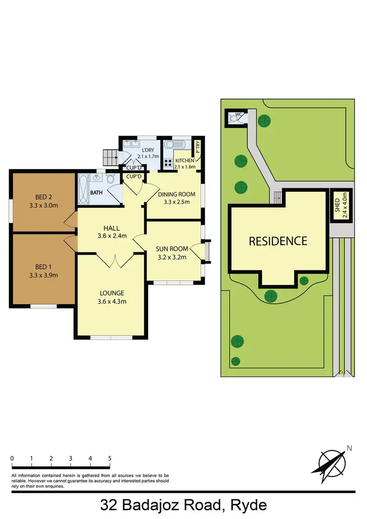 Floorplan of Homely house listing, 32 Badajoz Road, Ryde NSW 2112