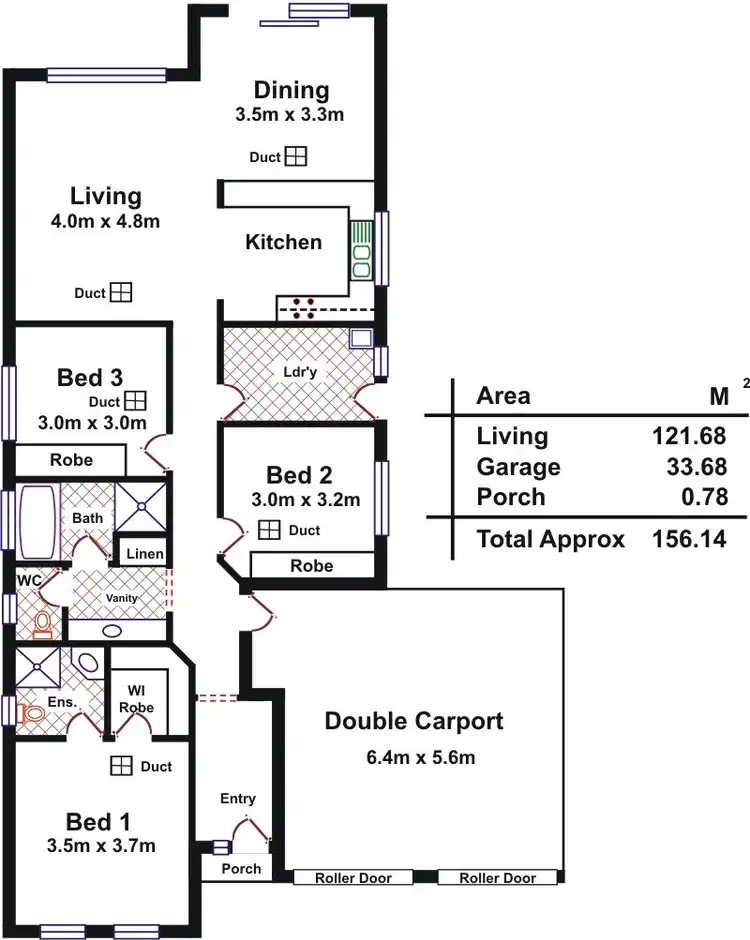 Floorplan of Homely house listing, 10 Nettlebeck Street, Evanston Gardens SA 5116
