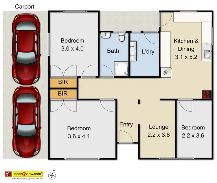 Floorplan of Homely house listing, 44 Willis Street, Rooty Hill NSW 2766