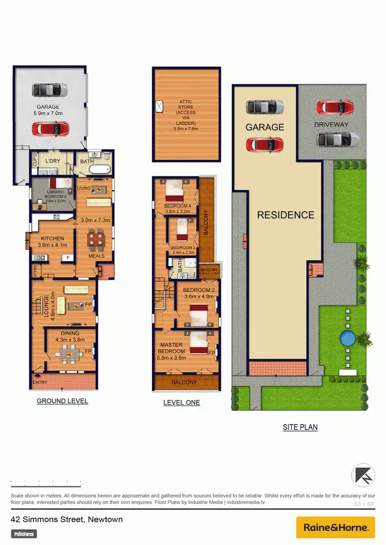 Floorplan of Homely house listing, 42 Simmons Street, Newtown NSW 2042