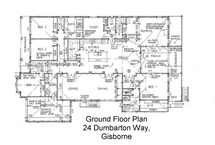 Floorplan of Homely house listing, 24 Dumbarton Way, Gisborne VIC 3437