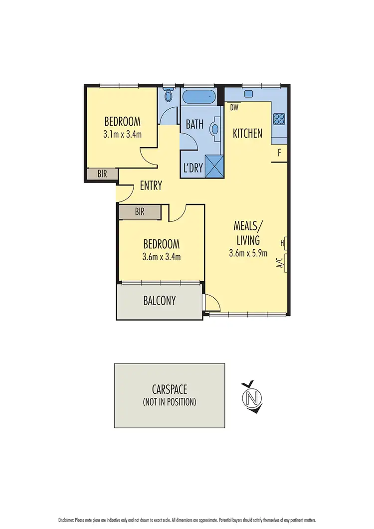 Floorplan of Homely apartment listing, 8/423 Tooronga Road, Hawthorn East VIC 3123