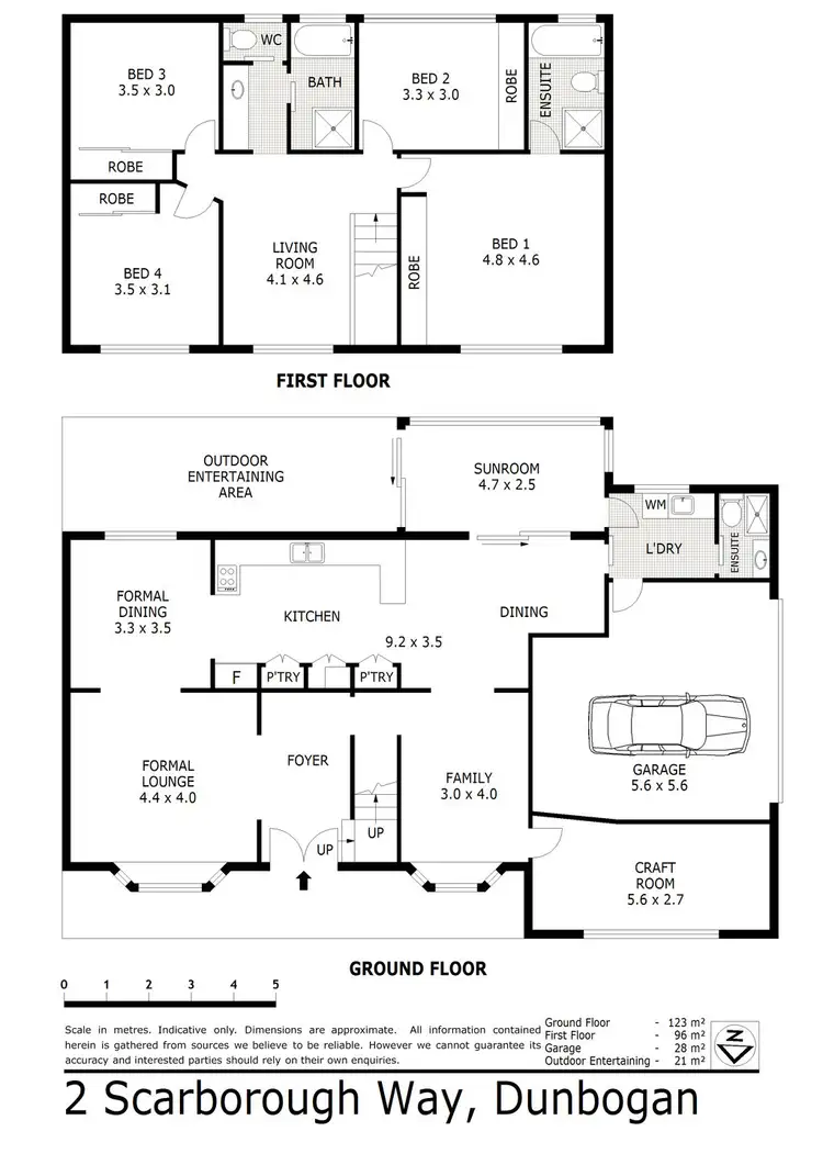 Floorplan of Homely house listing, 2 Scarborough Way, Dunbogan NSW 2443