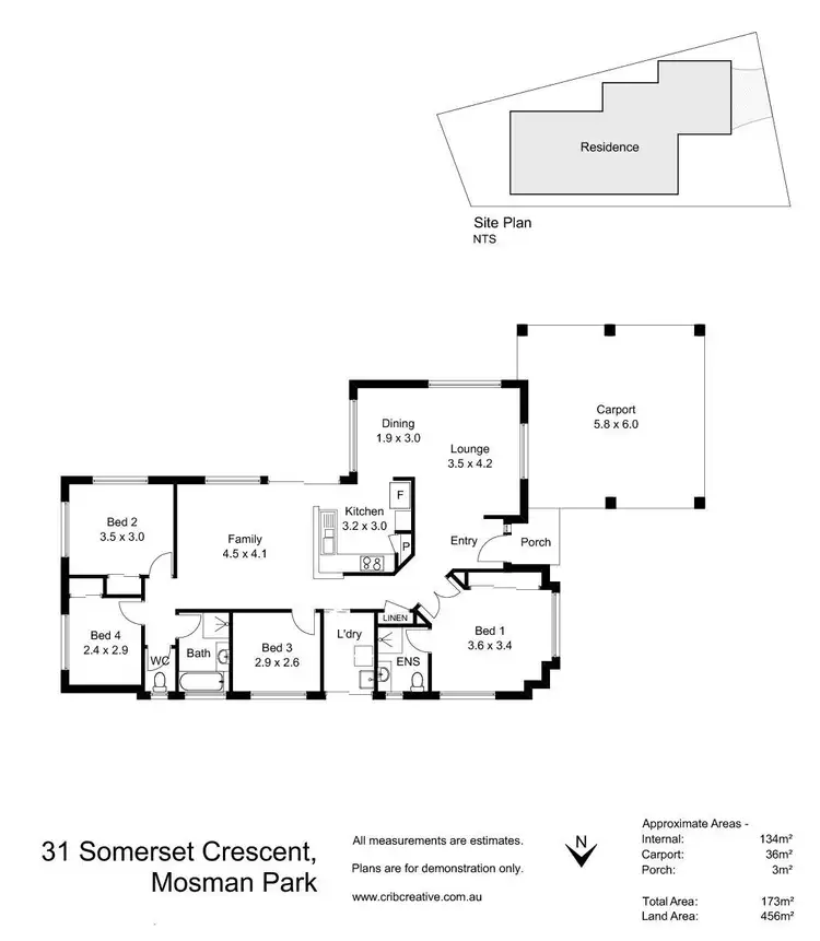 Floorplan of Homely house listing, 31 Somerset Crescent, Mosman Park WA 6012