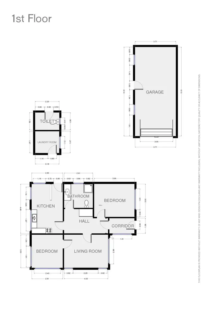 Floorplan of Homely house listing, 80 Vermont Road, Mowbray TAS 7248