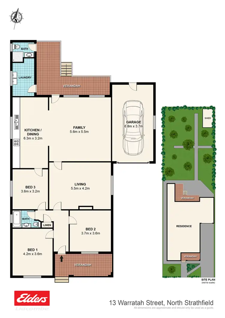 Floorplan of Homely house listing, 13 Waratah Street, North Strathfield NSW 2137