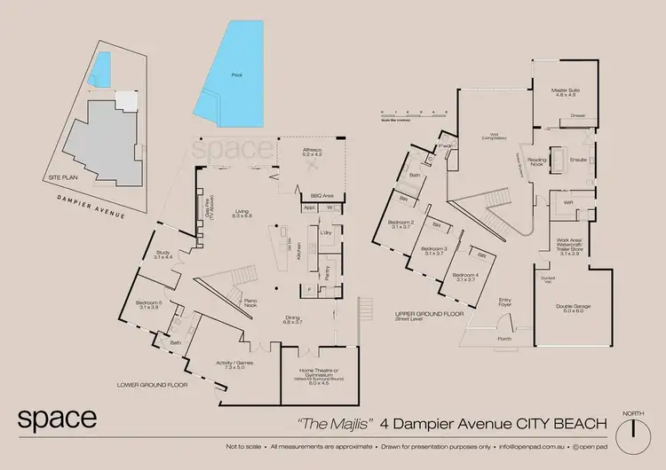 Floorplan of Homely house listing, 4 Dampier Avenue, City Beach WA 6015