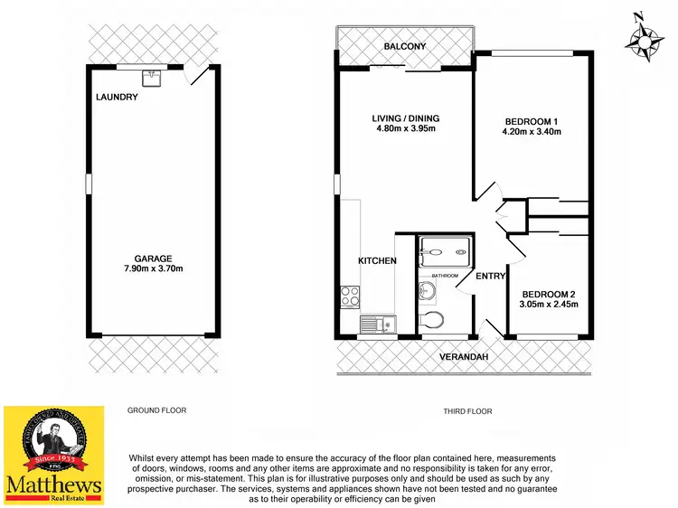 Floorplan of Homely unit listing, 6/41 Cameron St, Fairfield QLD 4103