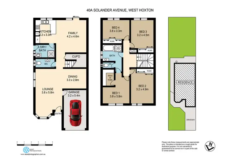 Floorplan of Homely house listing, 40a Solander Avenue, West Hoxton NSW 2171