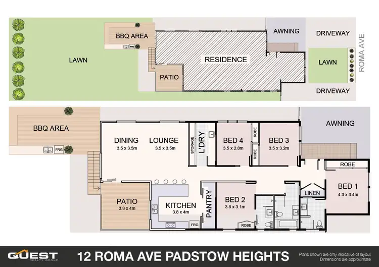 Floorplan of Homely house listing, 12 Roma Avenue, Padstow Heights NSW 2211