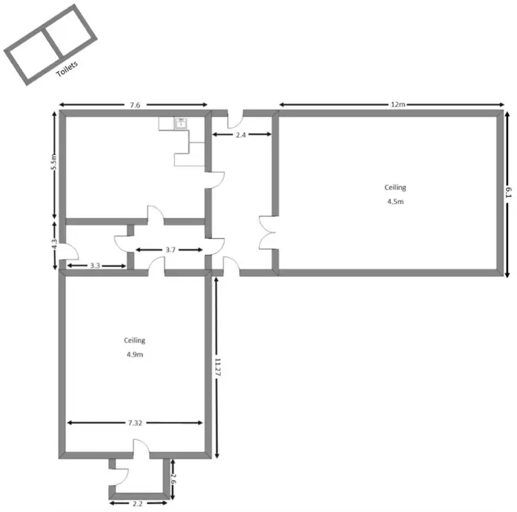 Floorplan of Homely house listing, 10 Binnie Street, Bordertown SA 5268