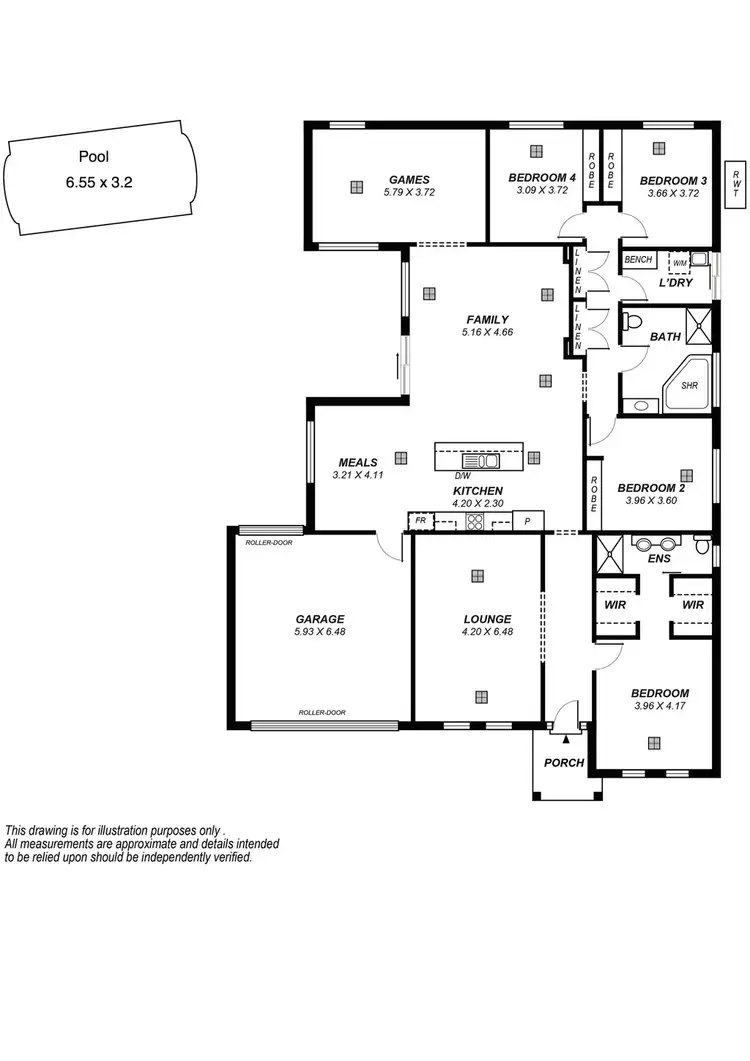 Floorplan of Homely house listing, 39 Nicholl Avenue, Aldinga Beach SA 5173